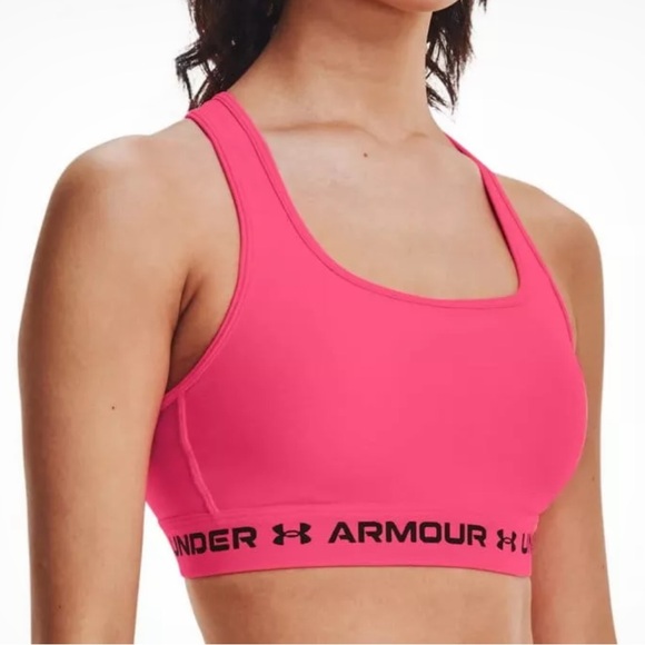 Under Armour Pink Sports Bra - Picture 1 of 6